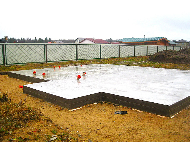 Плитный фундамент